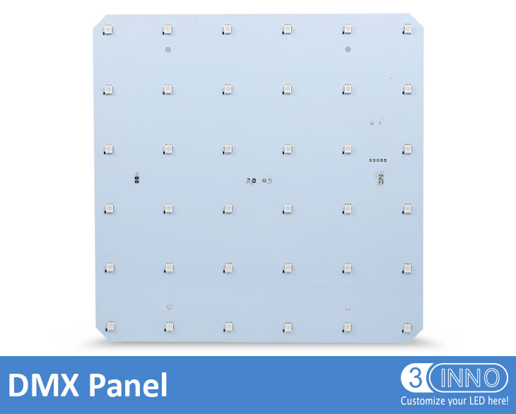 36 ピクセル DMX パネル (15x15cm)