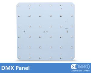 36 ピクセル DMX パネル (15x15cm)