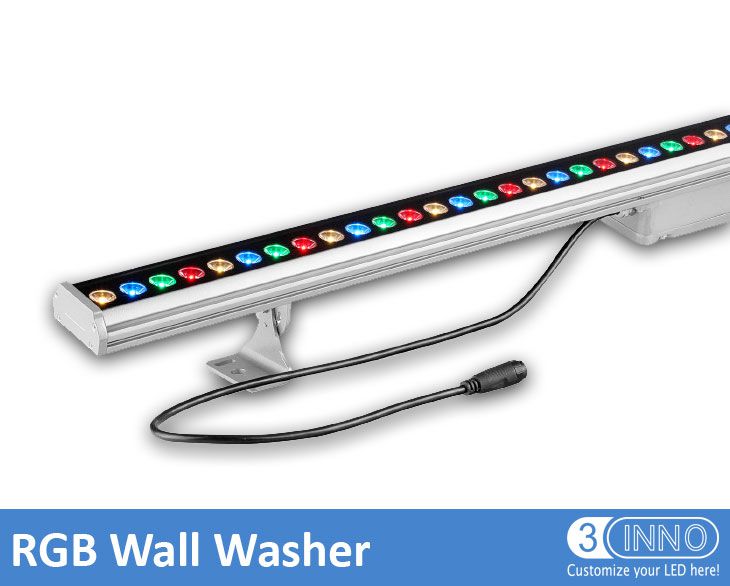 1.2 m RGB DMX LED の壁洗濯機