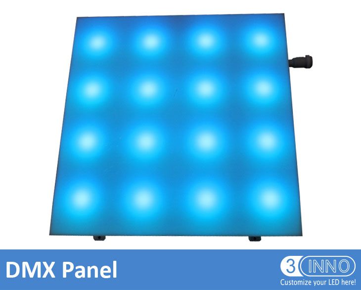 DMX バックライト ピクセル LED ピクセル パネル LED パネル ピクセル正方形 LED パネル IP40 LED パネル RGB ピクセル壁ビデオ パネル LED パネル バックライト ピクセル RGB パネル