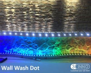 高出力 LED 照明マルチカラー DMX LED ドット DMX 壁洗浄ライト ハイパワー LED ピクセル 3 w ピクセル ライト DC24V ピクセル ハイパワー LED LED の壁洗濯機ピクセル壁ライト DMX 壁ワッシャー