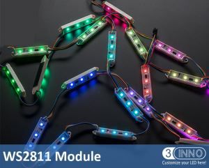 RGB LED ピクセル モジュール クリスマス モジュール光 IP65 LED モジュール 12 v LED モジュール ピクセル モジュール光 WS2811 ピクセル モジュール ピクセル RGB LED ピクセル 4.5 w LED モジュール IP65 モジュール
